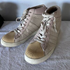 Madden Girl High-Top Wedge Sneakers